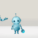 A simple and heartwarming story about two robots