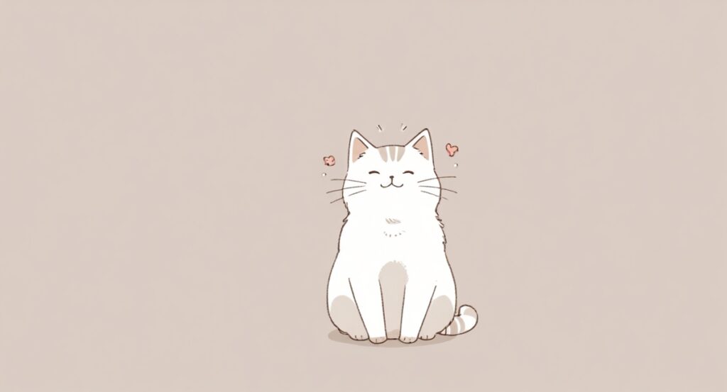 A jealous cat