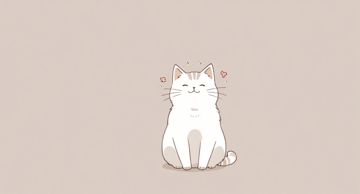 A jealous cat